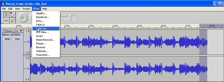 Audacity Screen Shot