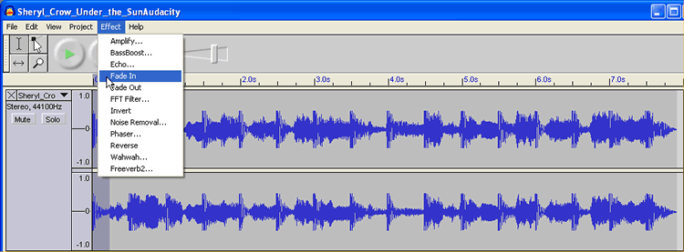Audacity Screen Shot