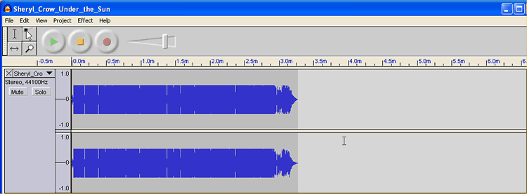 Audacity Screen Shot